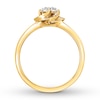 Thumbnail Image 2 of Previously Owned Diamond Engagement Ring 1/5 ct tw Round-cut 14K Yellow Gold