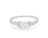Thumbnail Image 1 of Previously Owned Round-Cut Diamond Engagement Ring 3/4 ct tw 14K White Gold Size 7