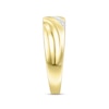 Thumbnail Image 3 of Previously Owned Men's Diamond Accent Wedding Band Round-cut 10K Yellow Gold