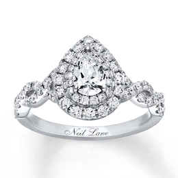 Previously Owned Neil Lane Engagement Ring 1-1/8 ct tw Diamonds 14K White Gold