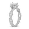 Thumbnail Image 1 of Previously Owned Neil Lane Diamond Engagement Ring 1-1/4 ct tw Radiant & Round 14K White Gold