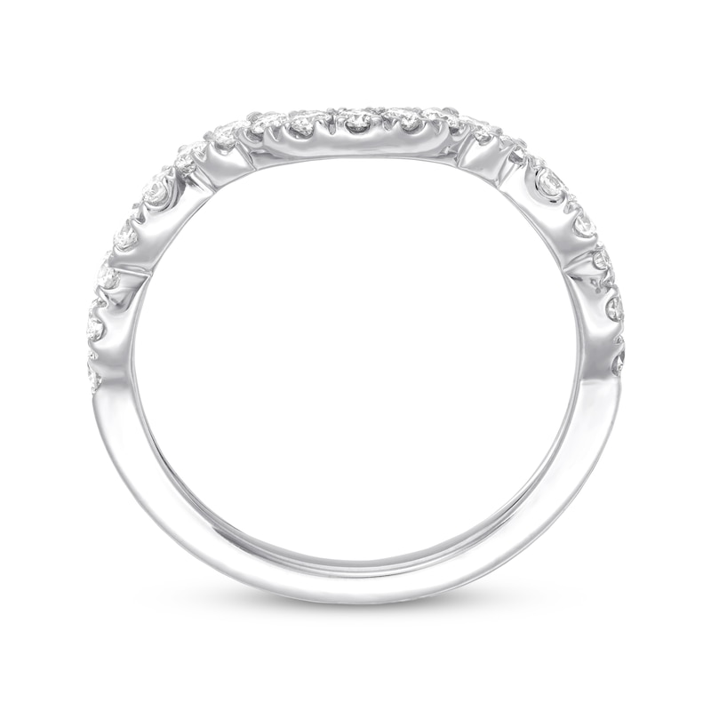 Main Image 3 of Previously Owned Neil Lane Round Diamond Wedding Band 3/8 ct tw 14K White Gold
