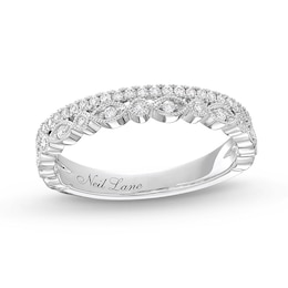Previously Owned Neil Lane Diamond Anniversary Ring 1/4 ct tw Round-cut 14K White Gold