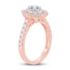 Thumbnail Image 2 of Previously Owned Diamond Engagement Ring 1 ct tw Pear & Round 14K Rose Gold