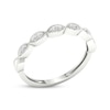 Thumbnail Image 2 of Previously Owned  Lab-Grown Diamonds Anniversary Band 1/15 ct tw Round-cut 10K White Gold