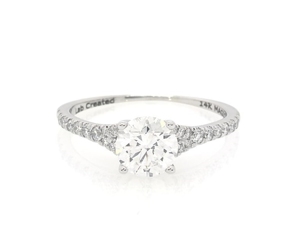 Previously Owned Lab-Grown Diamonds Engagement Ring 1-1/4 ct tw 14K White Gold