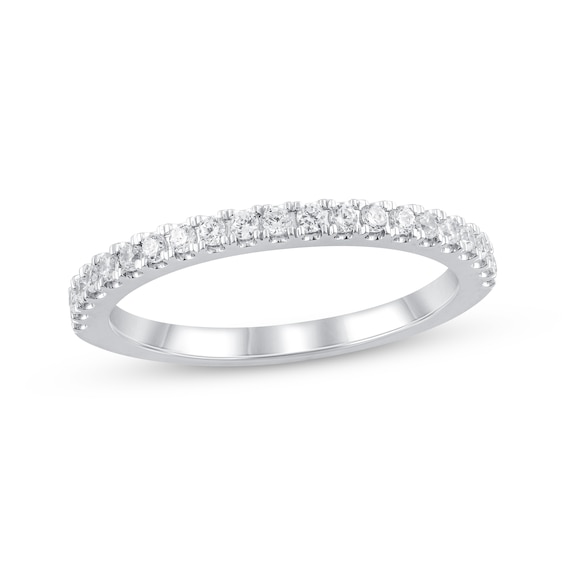 Previously Owned Lab-Grown Diamonds Anniversary Band 1/4 ct tw 14K White Gold