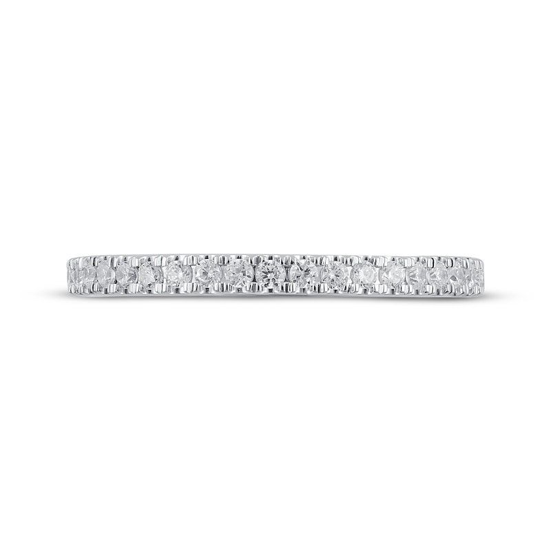 Previously Owned Lab-Created Diamonds by KAY Anniversary Band 1/4 ct tw 14K White Gold