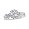 Thumbnail Image 1 of Previously Owned Lab-Grown Diamonds Engagement Ring 1-1/4 ct tw 14K White Gold