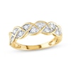 Thumbnail Image 1 of Previously Owned Diamond Anniversary Ring 1/4 ct tw Round-cut 10K Yellow Gold Size 7