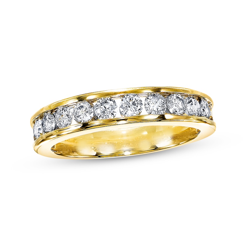 Main Image 1 of Previously Owned Diamond Band 1 ct tw Round-cut 14K Yellow Gold