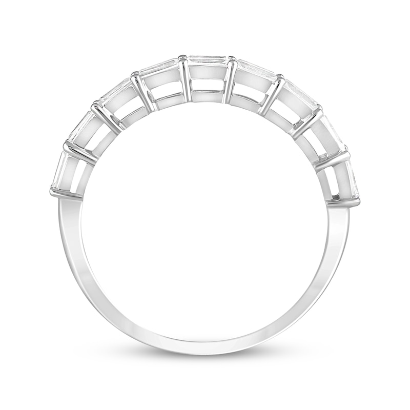 Previously Owned Diamond Anniversary Band 1/2 ct tw Baguette 14K White Gold