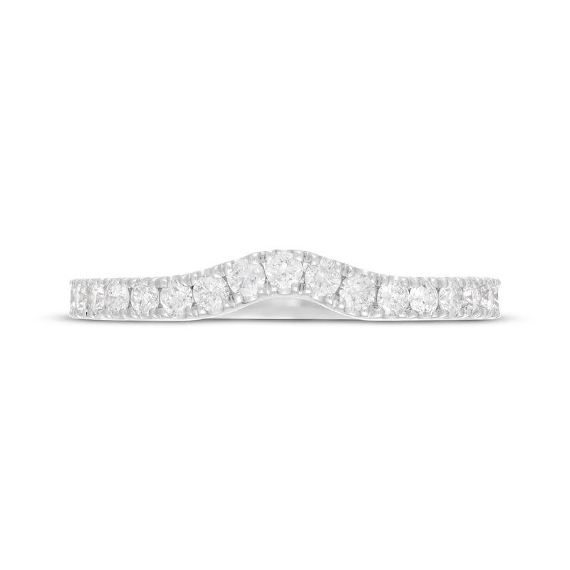 Main Image 3 of Previously Owned Neil Lane Diamond Wedding Band 1/2 ct tw Round-cut 14K White Gold
