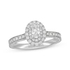 Thumbnail Image 0 of Previously Owned Neil Lane Diamond Engagement Ring 7/8 ct tw Oval/Round 14K White Gold