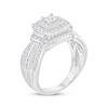 Thumbnail Image 2 of Previously Owned Princess-Cut Diamond Frame Engagement Ring 1 ct tw 14K White Gold