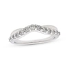 Thumbnail Image 1 of Previously Owned Diamond Contour Band 3/8 ct tw 14K White Gold