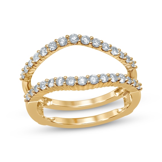 Previously Owned Diamond Enhancer Ring 1/2 ct tw Round-cut 14K Yellow Gold