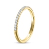 Thumbnail Image 2 of Previously Owned THE LEO Diamond Wedding Band 1/5 ct tw Round-cut 14K Yellow Gold