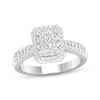 Thumbnail Image 1 of Previously Owned Diamond Engagement Ring 1/2 ct tw Round-cut 10K White Gold Size 6