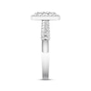 Thumbnail Image 3 of Previously Owned Diamond Engagement Ring 1/2 ct tw Round-cut 10K White Gold Size 6