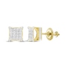 Thumbnail Image 1 of Previously Owned Men's Diamond Earrings 1/2 ct tw 10K Yellow Gold