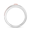 Thumbnail Image 3 of Previously Owned Emmy London Diamond Ring 1/4 ct tw Sterling Silver & 10K Rose Gold