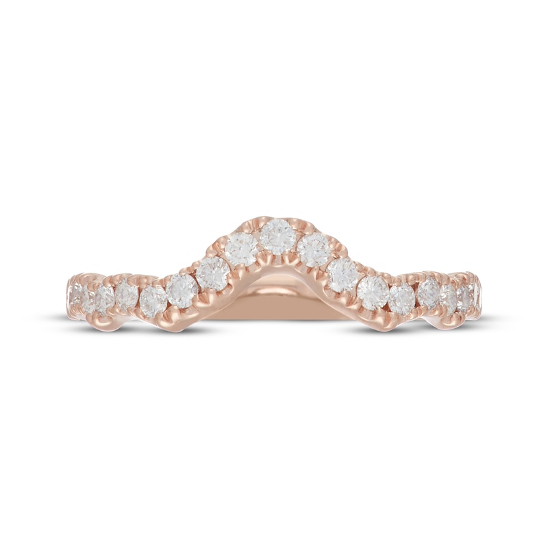 Main Image 3 of Previously Owned Neil Lane Round-Cut Diamond Wedding Band 1/3 ct tw 14K Rose Gold