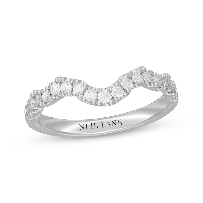 Main Image 1 of Previously Owned Neil Lane Diamond Wedding Band 1/3 ct tw 14K White Gold