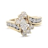 Thumbnail Image 1 of Previously Owned Marquise-Cut Diamond Bridal Set 1-1/2 ct tw 14K Yellow Gold Size 6.5