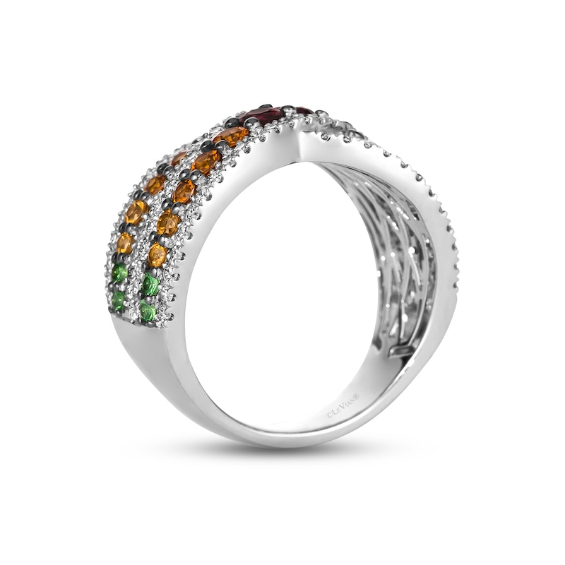 Main Image 2 of Previously Owned Le Vian Multi-Gemstone Ring 5/8 ct tw Diamonds 14K Vanilla Gold