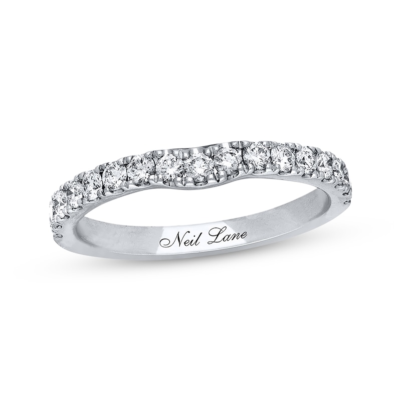 Main Image 1 of Previously Owned Neil Lane Wedding Band 1/2 ct tw Diamonds 14K White Gold