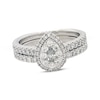 Thumbnail Image 1 of Previously Owned Neil Lane Diamond Bridal Set 1 ct tw Round-Cut 14K White Gold Size 6