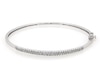 Thumbnail Image 1 of Previously Owned Diamond Bangle Bracelet 1 ct tw Round-cut 14K White Gold