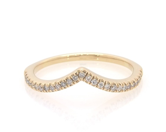Previously Owned Diamond Wedding Band 1/8 ct tw Round-cut 14K Yellow Gold