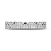 Thumbnail Image 3 of Previously Owned Neil Lane Black & White Diamond Anniversary Band 1/4 ct tw Round-cut 14K White Gold