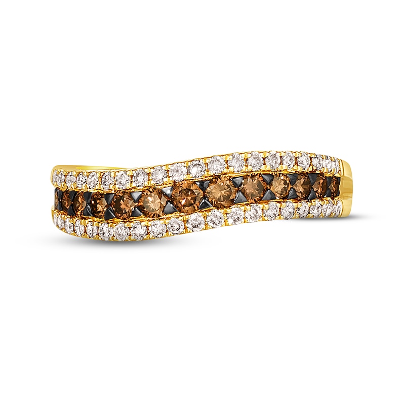 Main Image 4 of Previously Owned Le Vian Diamond Ring 5/8 ct tw 14K Honey Gold