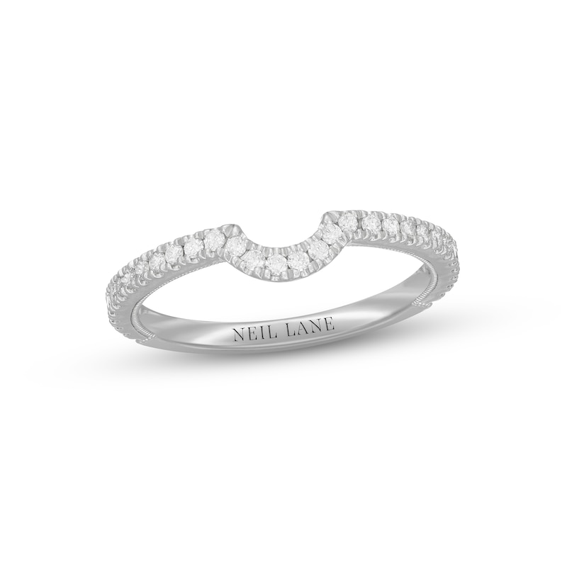 Main Image 1 of Previously Owned Neil Lane Diamond Wedding Band 1/4 ct tw 14K White Gold