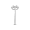 Thumbnail Image 2 of Previously Owned Diamond Ring 3/8 ct tw Baguette & Round-cut 10K White Gold