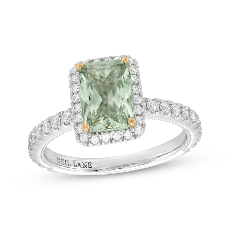 Previously Owned Neil Lane Quartz Engagement Ring 5/8 ct tw Diamonds 14K White Gold
