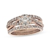 Thumbnail Image 1 of Previously Owned Diamond Bridal Set 1 ct tw Round-Cut 14K Rose Gold Size 6.75