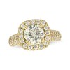 Thumbnail Image 1 of Previously Owned Round-Cut Diamond Engagement Ring 2-7/8 ct tw 18K Yellow Gold Size 6