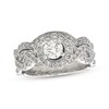 Thumbnail Image 1 of Previously Owned Neil Lane Diamond Bridal Set 1-1/6 ct tw Round-Cut 14K White Gold Size 4.5