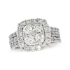 Thumbnail Image 0 of Previously Owned Diamond Bridal Set 2 ct tw Round-Cut 14K White Gold Size 5.25