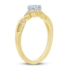 Thumbnail Image 2 of Previously Owned Diamond Engagement Ring 1/4 ct tw Round-Cut 10K Two-Tone Gold Size 6