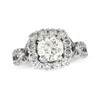 Thumbnail Image 1 of Previously Owned Certified Round-Cut Diamond Engagement Ring 2-7/8 ct tw 14K White Gold Size 6.5