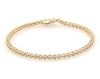 Thumbnail Image 1 of Previously Owned Diamond Tennis Bracelet 1 ct tw Round-cut 10K Yellow Gold 7"