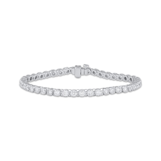 Previously Owned Diamond Tennis Bracelet 5 ct tw 10K White Gold 7"