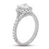 Thumbnail Image 3 of Previously Owned Neil Lane Diamond Engagement Ring 1-3/8 ct tw Heart & Round-Cut 14K White Gold
