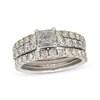 Thumbnail Image 1 of Previously Owned Princess-Cut Diamond Soldered Bridal Set 2 ct tw 10K & 14K White Gold Size 5.5