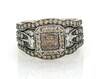 Thumbnail Image 1 of Previously Owned Le Vian Cushion-Cut Diamond Bridal Set 1 ct tw 14K Vanilla Gold Size 7.5